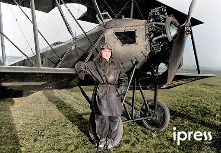 Prva žena pilot u Srbiji