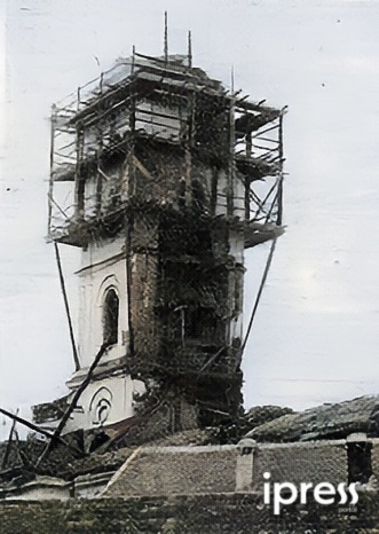 Kako je obnovljen srušeni zvonik Šabačke crkve
