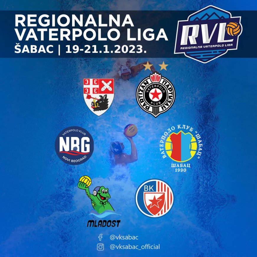 Treći turnir Regionalne vaterpolo lige u Šapcu