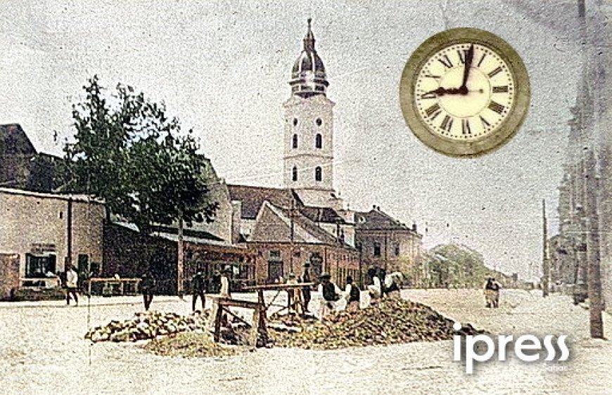 Sat na zvoniku šabačke crkve nekada imao rimske brojeve